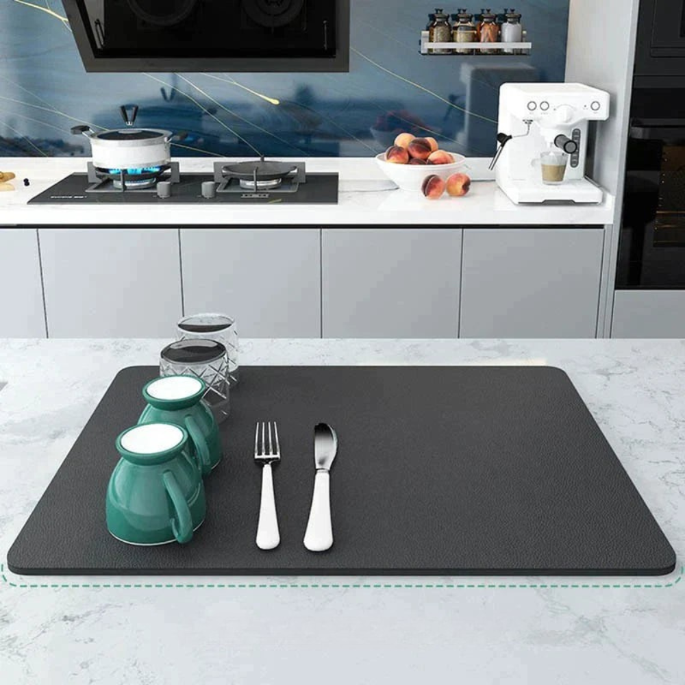 Durable Anti-Slip Kitchen Mat – Absorbent Floor Mat for Clean and Organized Spaces, Ideal for Kitchens and Bathrooms 2