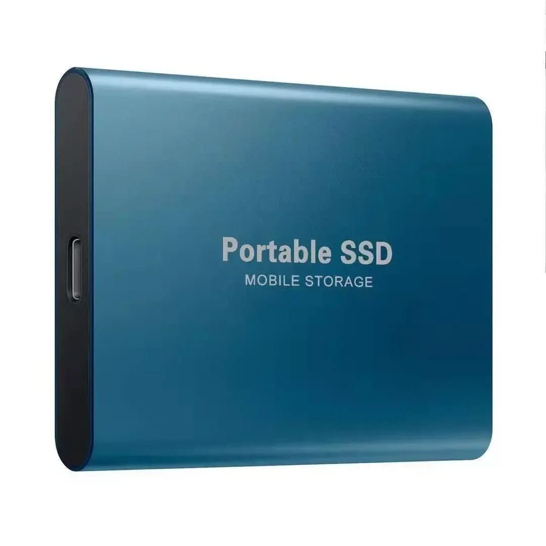 100GB Portable SSD External Hard Drive with USB-C and USB 3.1 – Compact and Shockproof Storage Solution 9