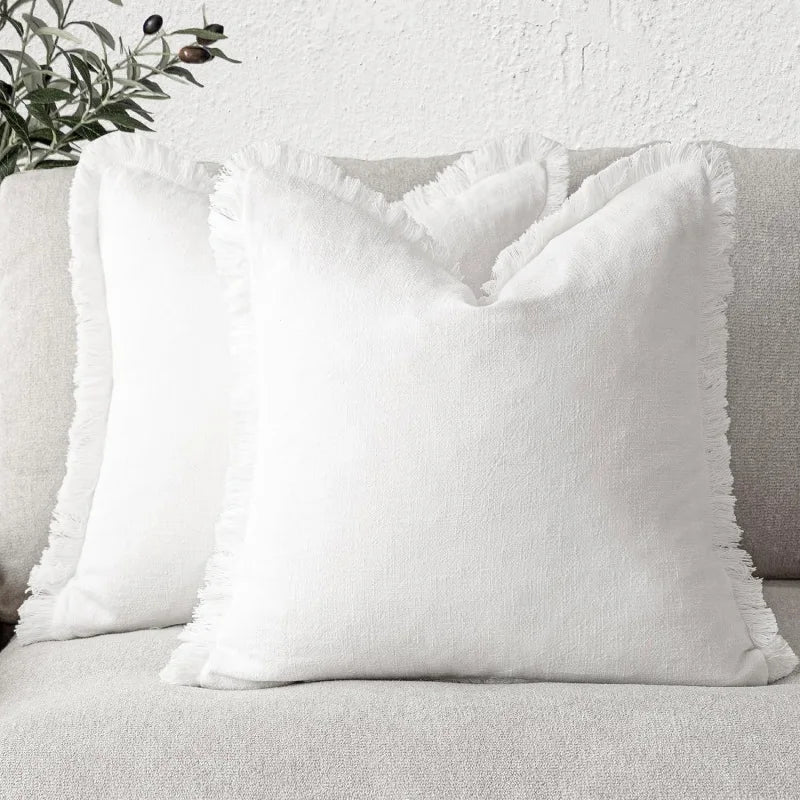 100% Cotton Decorative Cushion Covers – Modern Design, 45x45 cm, Versatile for Sofa and Bed, Machine Washable 7