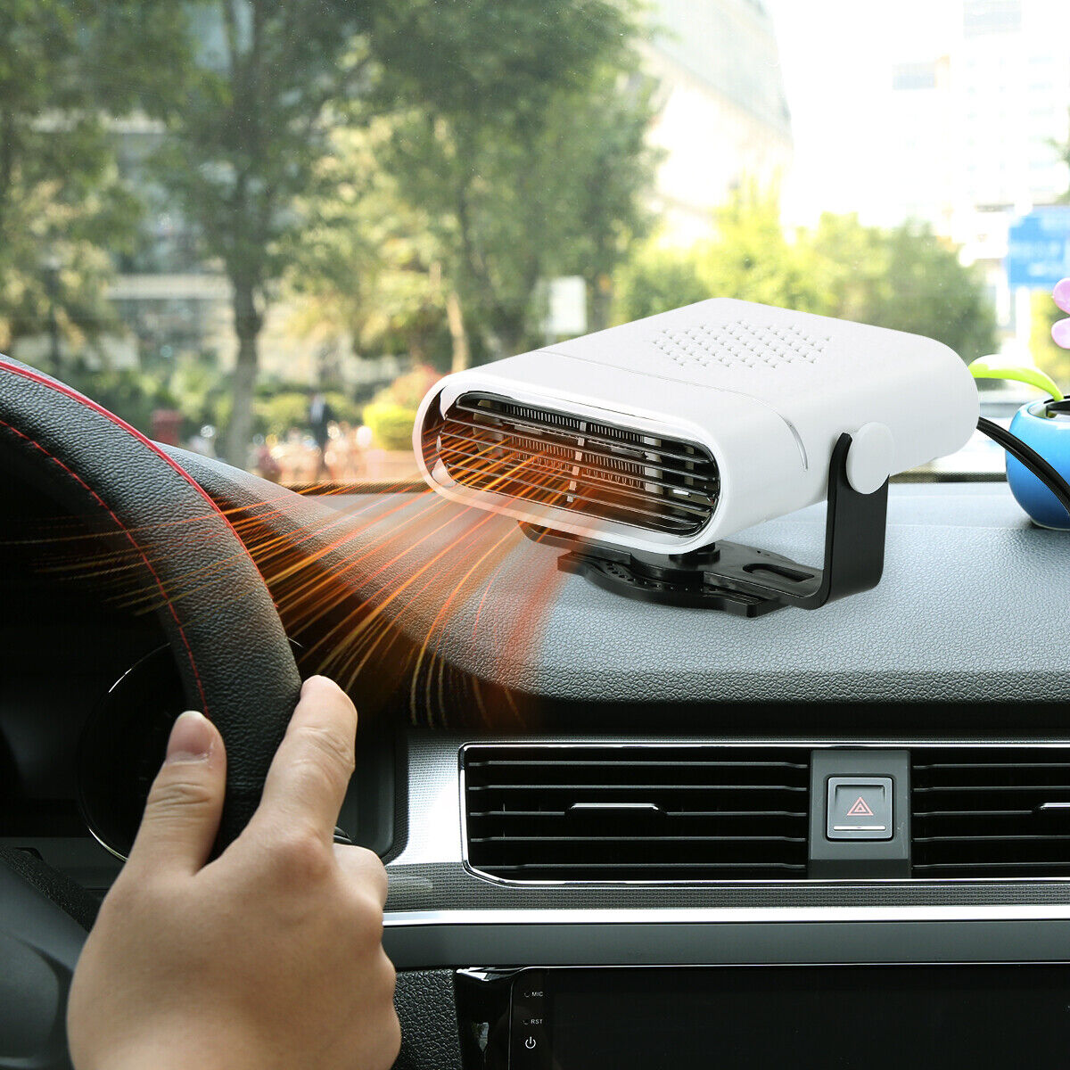 12V Portable Car Heater and Window Defroster - 150W Compact Heating and Cooling Fan for Instant Comfort 1