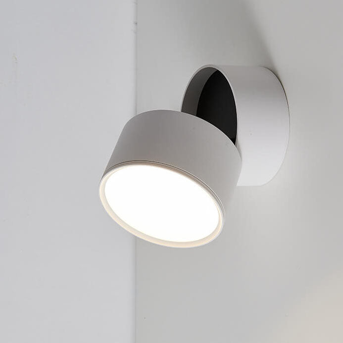 Ceiling light fixture on a white wall