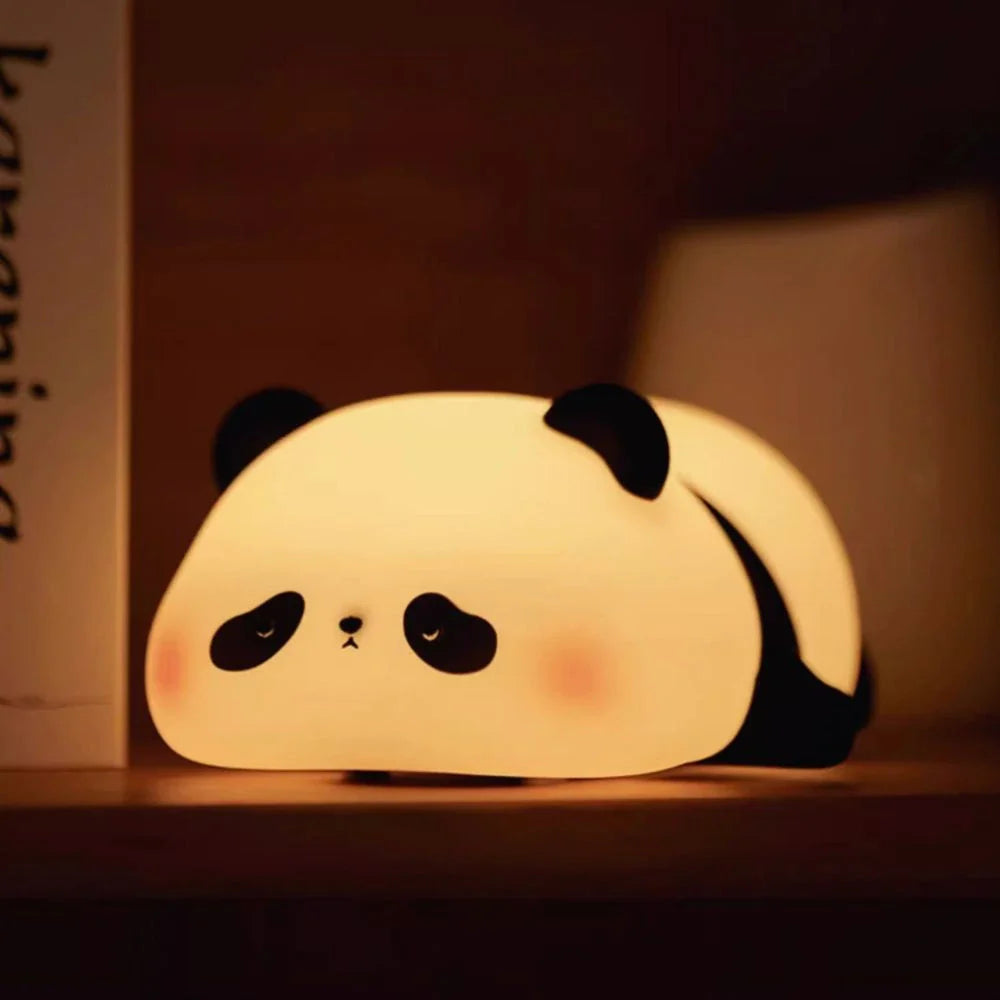 Cute Animal Night Light – Soft Silicone Kids’ Lamp with Color Change & Rechargeable Design