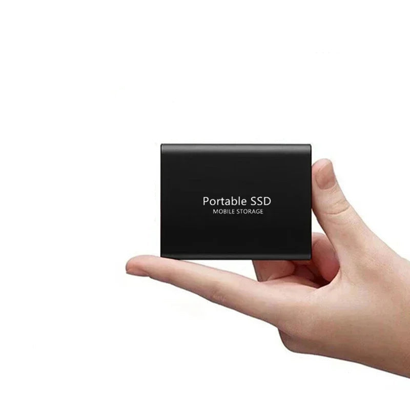 2TB Portable SSD External Hard Drive - Ultra Fast Data Transfer Up to 1000 MB/s, Shockproof Design for Windows, macOS, Android 1