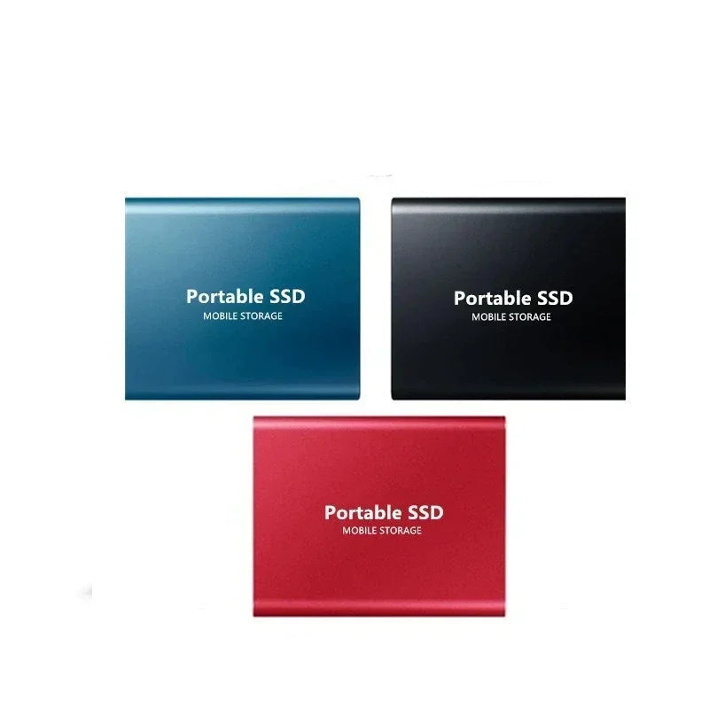 2TB Portable SSD External Hard Drive - Ultra Fast Data Transfer Up to 1000 MB/s, Shockproof Design for Windows, macOS, Android 2