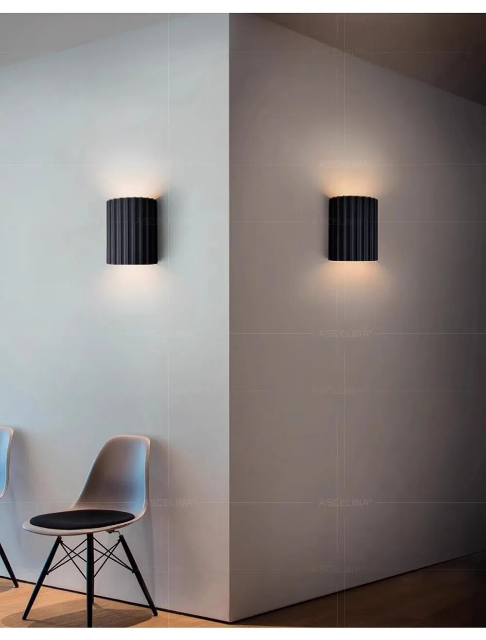 Modern Resin Wall Lamp – Stylish Decorative Lighting for Living Room, Bedroom & Hallway
