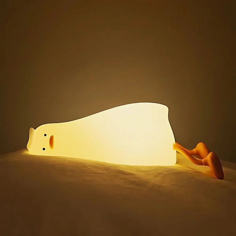 Cute Animal Night Light – Soft Silicone Kids’ Lamp with Color Change & Rechargeable Design