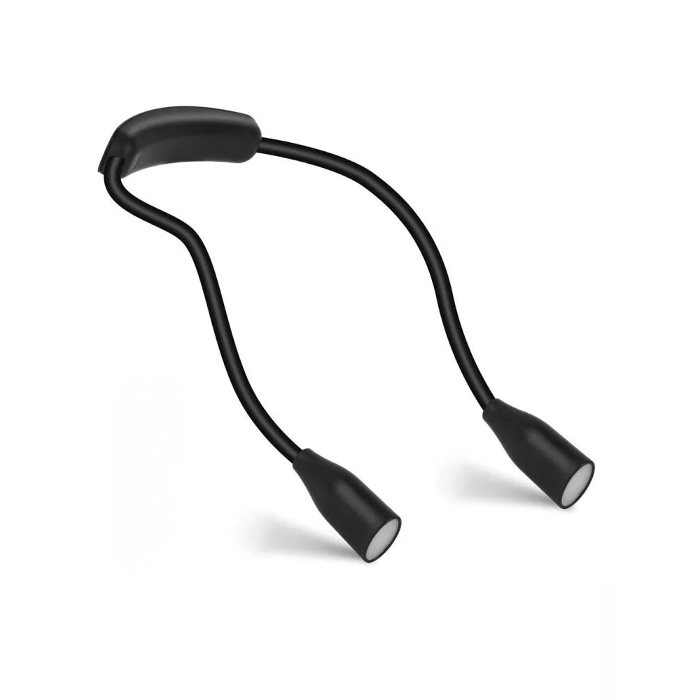 USB Rechargeable LED Neck Lamp with 3 Light Colors and Dimmable Brightness – Flexible, Lightweight Design for Reading and Outdoor Tasks 1