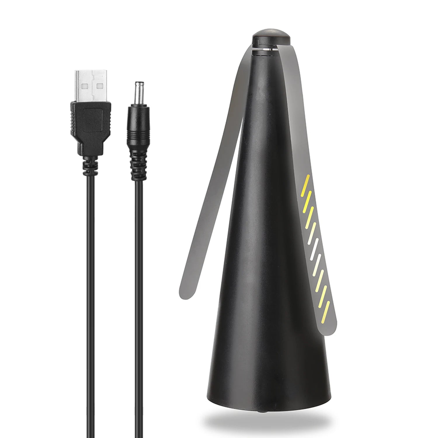 360° Rotating Insect Repellent Table Fan – Portable, Low Noise Outdoor Fan with Safety Features and USB Port 1