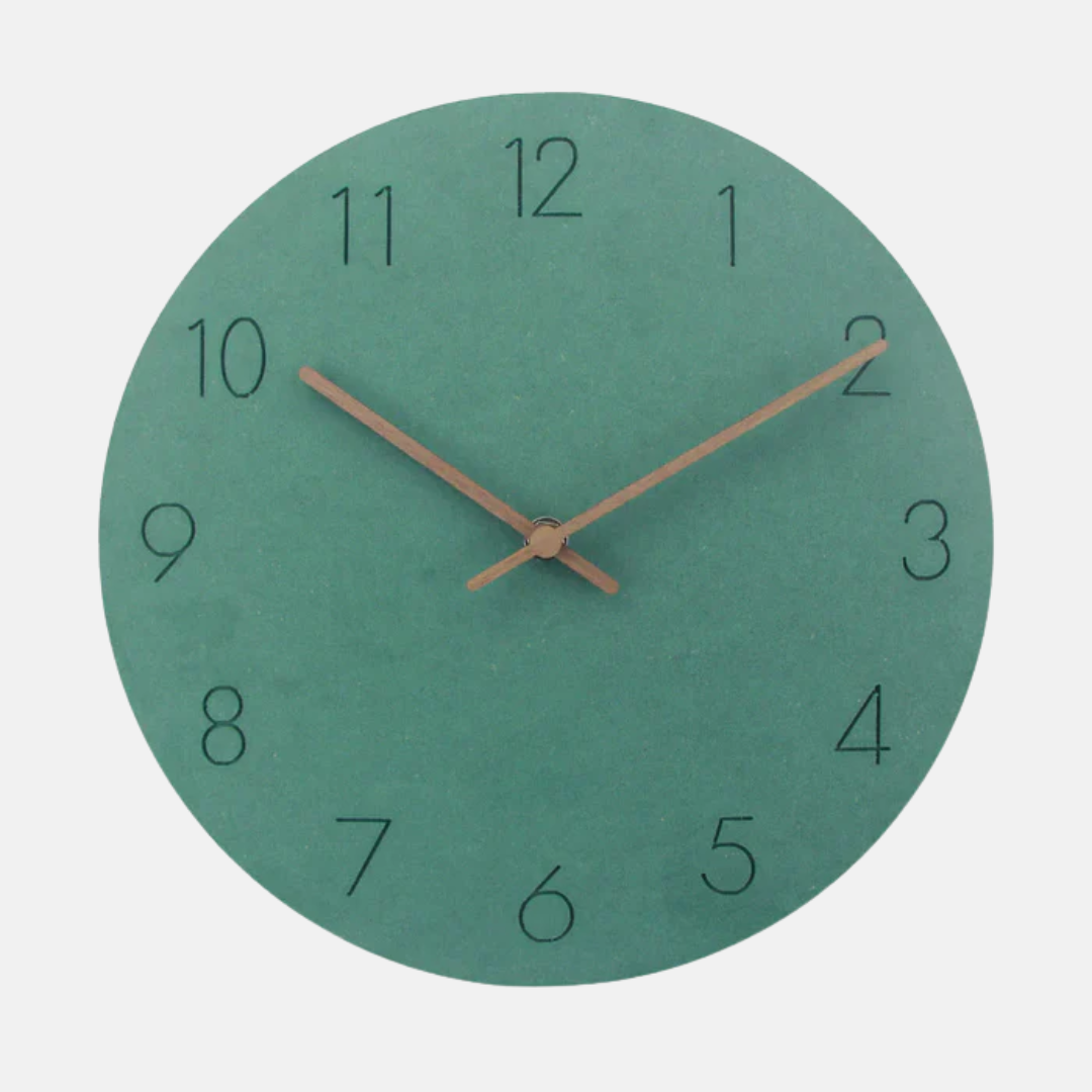 Minimalist Norwegian Wall Decoration Silent Clock 29 cm