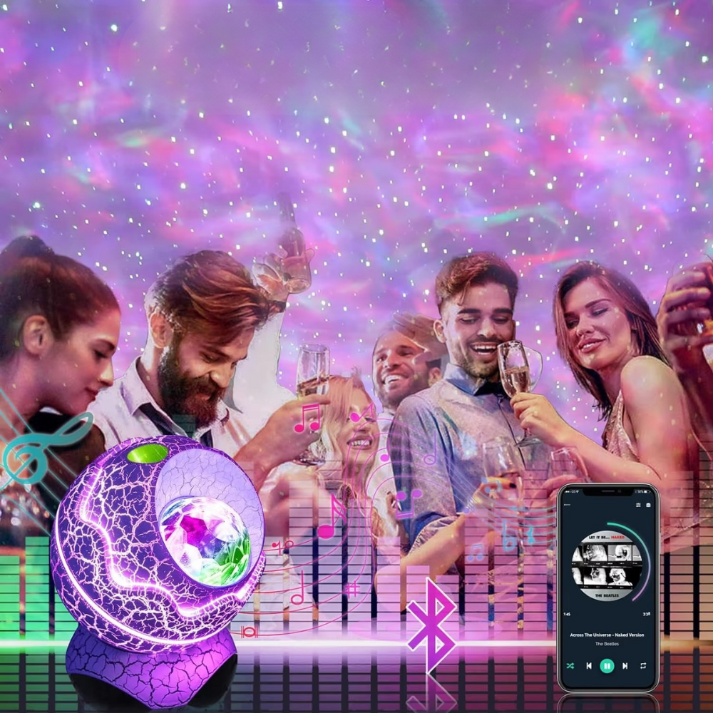 Star Projector Galaxy Light – LED Night Sky Projector for Bedroom, Kids & Adults, Christmas & Birthday Gift 3