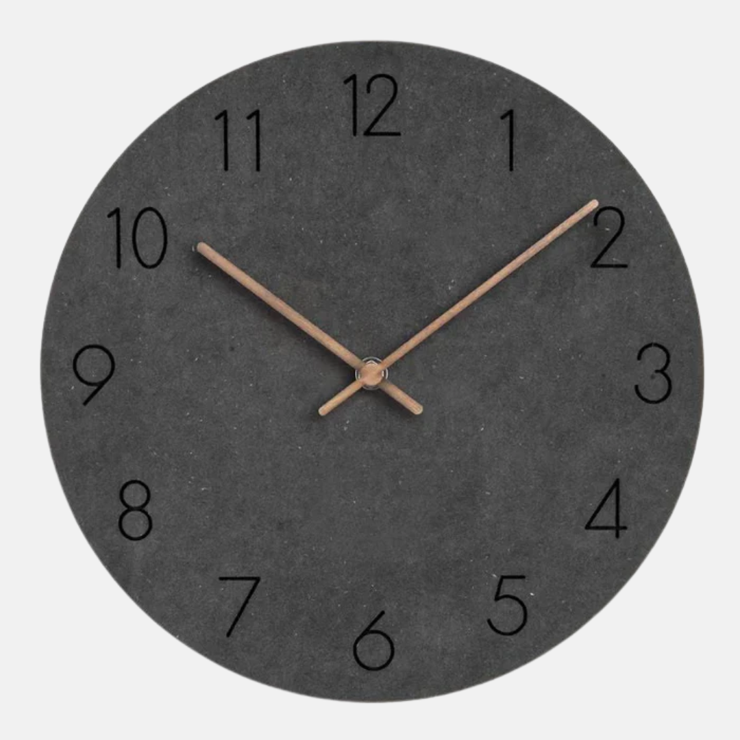 Minimalist Norwegian Wall Decoration Silent Clock 29 cm