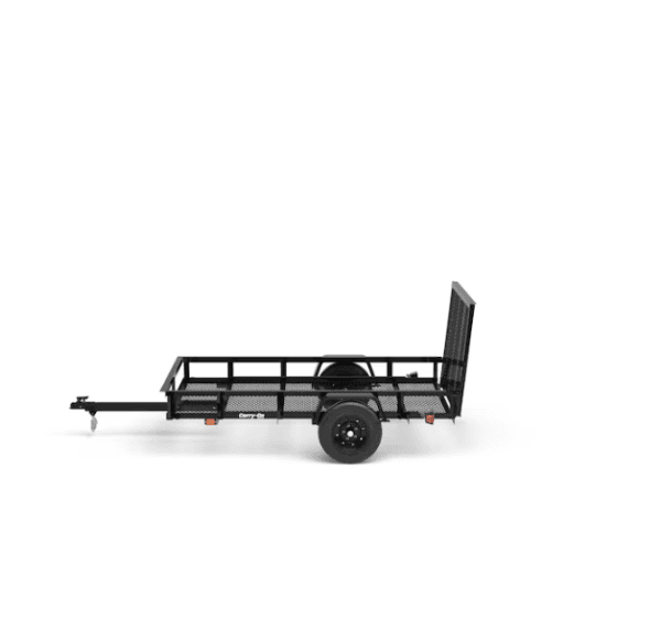 Carry-On Trailer 5-ft x 8-ft Steel Mesh Utility Trailer with Ramp Gate