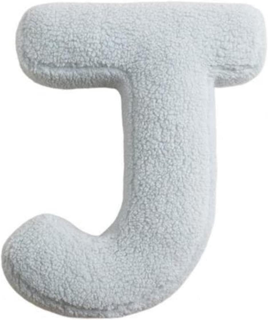 Gray U-shaped pillow on a white background