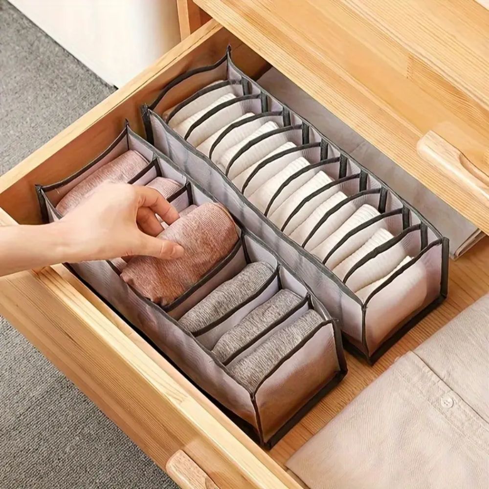 Foldable Drawer Clothes Organizer – Keep Your Wardrobe Neat and Space-Saving Storage Solution