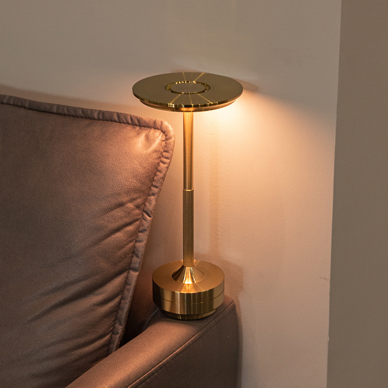 Wireless LED Table Lamp | Rechargeable & Dimmable Modern Lighting for Home & Office