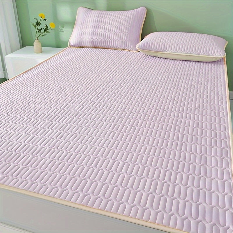 Cooling Latex Mat Set – Breathable & Foldable Comfort for Bedroom or Dorm