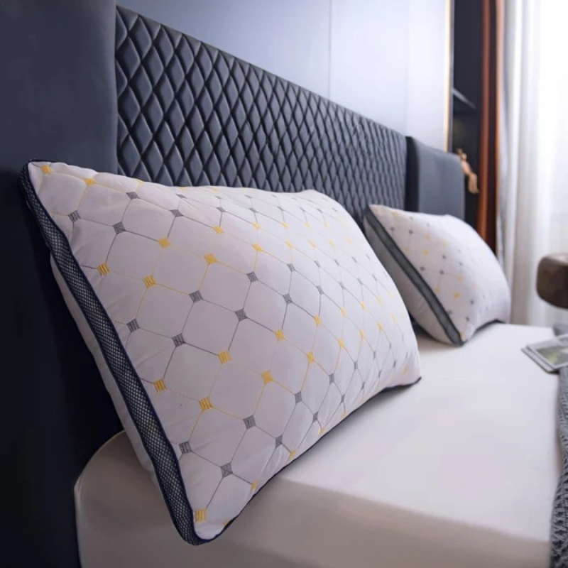 Luxury Pillow – Soft and Breathable Neck Support Pillow for Side and Back Sleepers