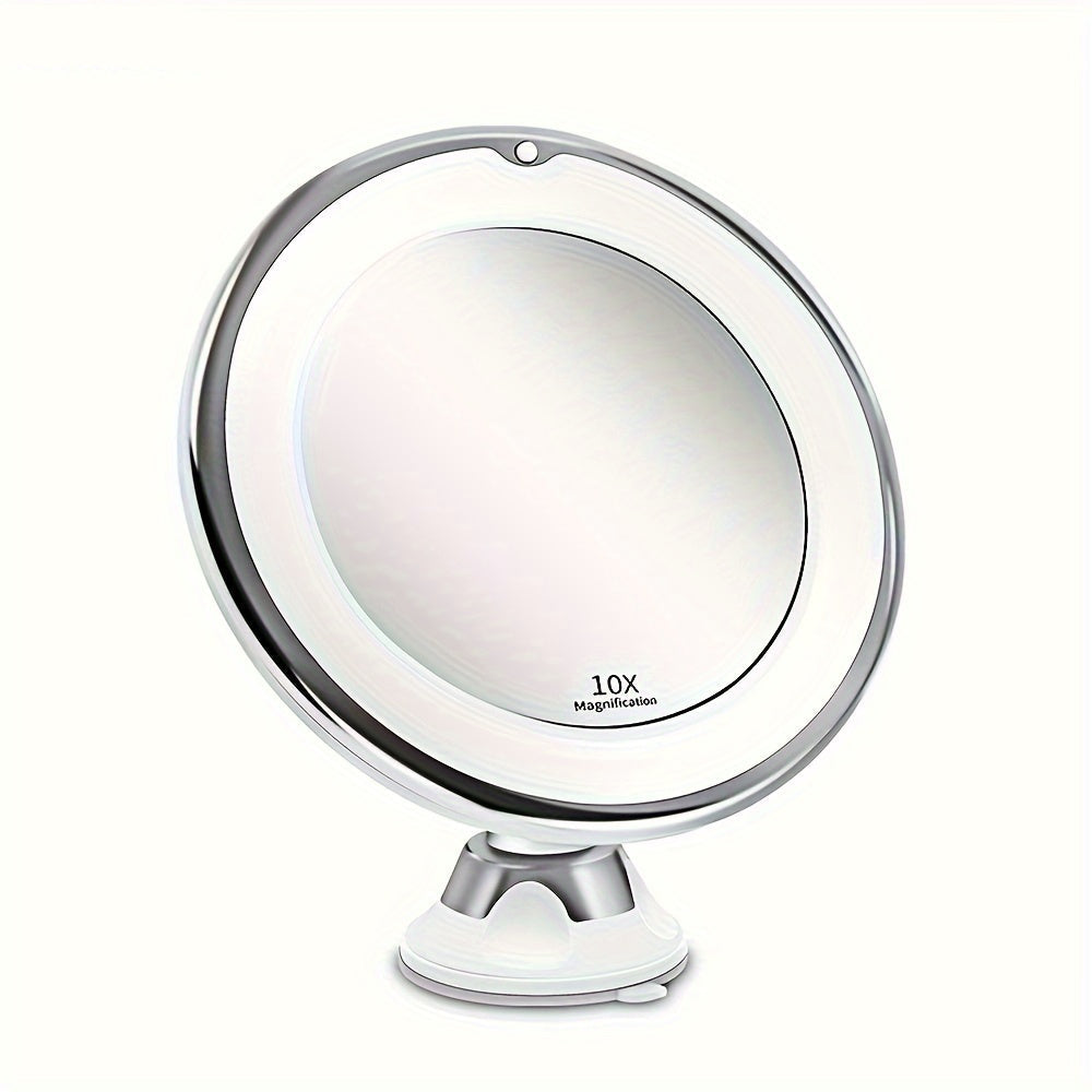 Jesled magnifying mirror with 10x magnification on a white background