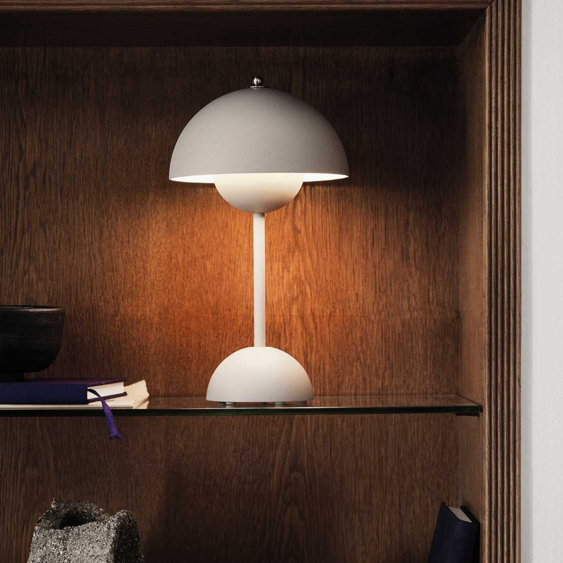 Solar LED Table Lamp | Warm Ambient Lighting for Cozy Interiors & Outdoor Evenings