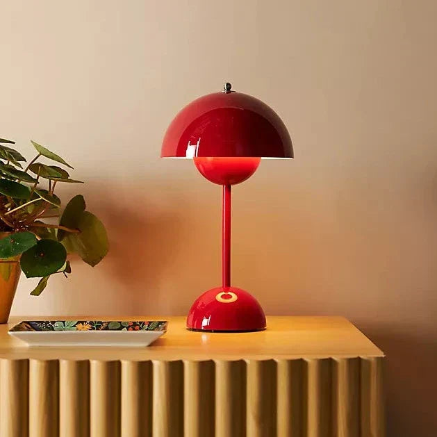 Solar LED Table Lamp | Warm Ambient Lighting for Cozy Interiors & Outdoor Evenings