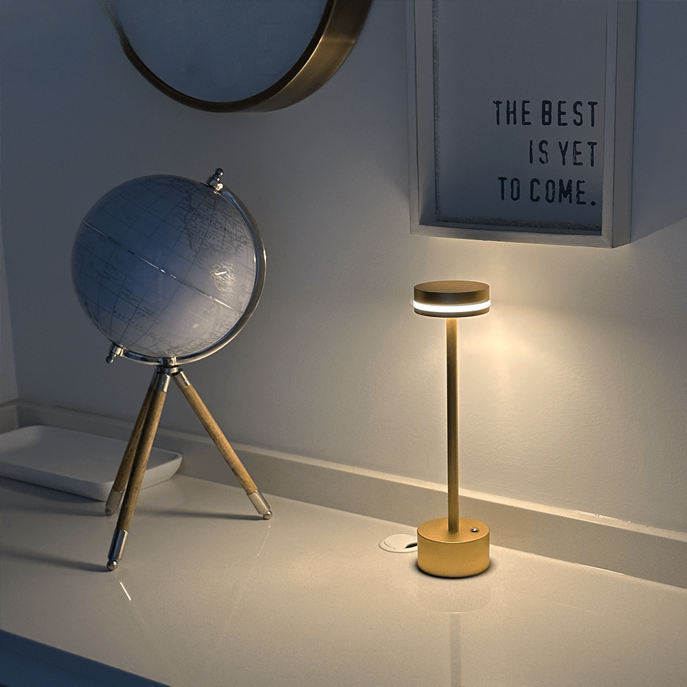 Modern Wireless LED Table Lamp – Dimmable Lighting for Indoor and Outdoor Atmosphere