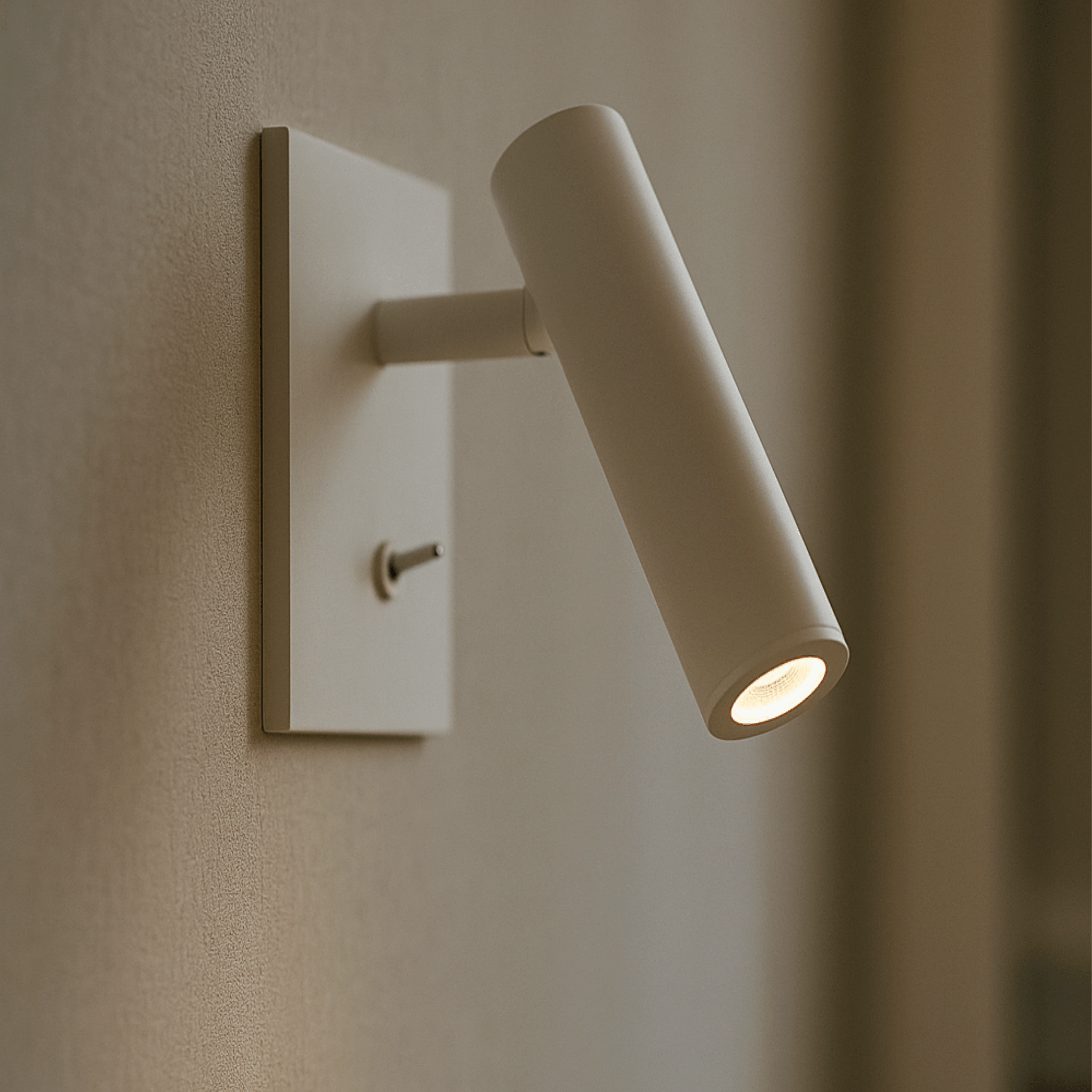 Adjustable LED Wall Lamp – Modern Minimalist Wall Light with Switch for Bathroom and Home Lighting 0