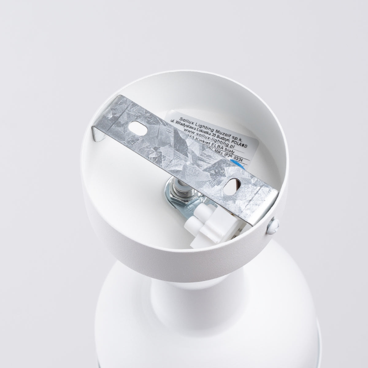 Adjustable White Bell Wall Light – Modern Minimalist Wall Lamp for Living Room, Bedroom, and Office 2