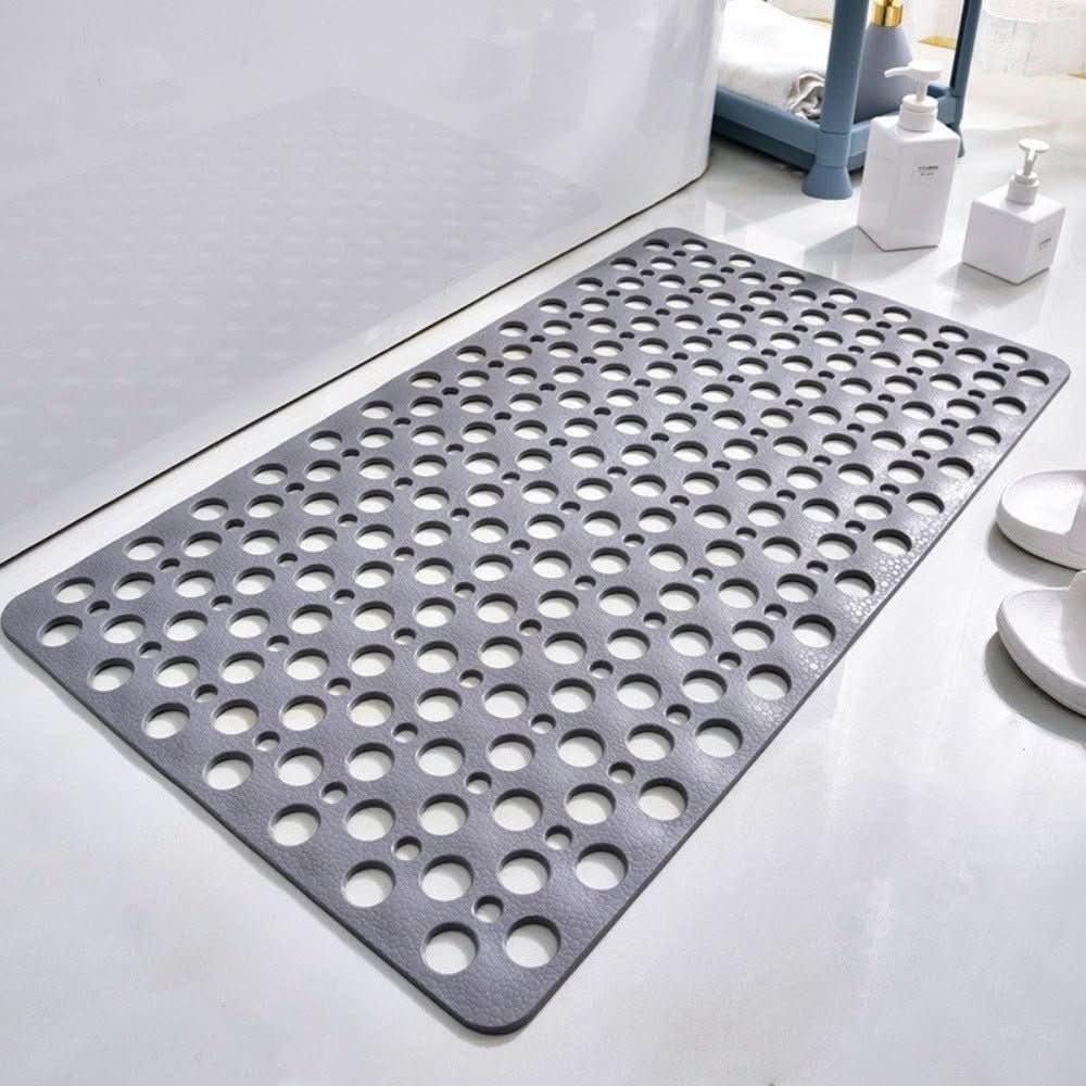 Anti-Slip Shower Mat with Strong Suction Cups – Mildew Resistant Non-Slip Bath Mat for Bathroom and Bathtub Use 1