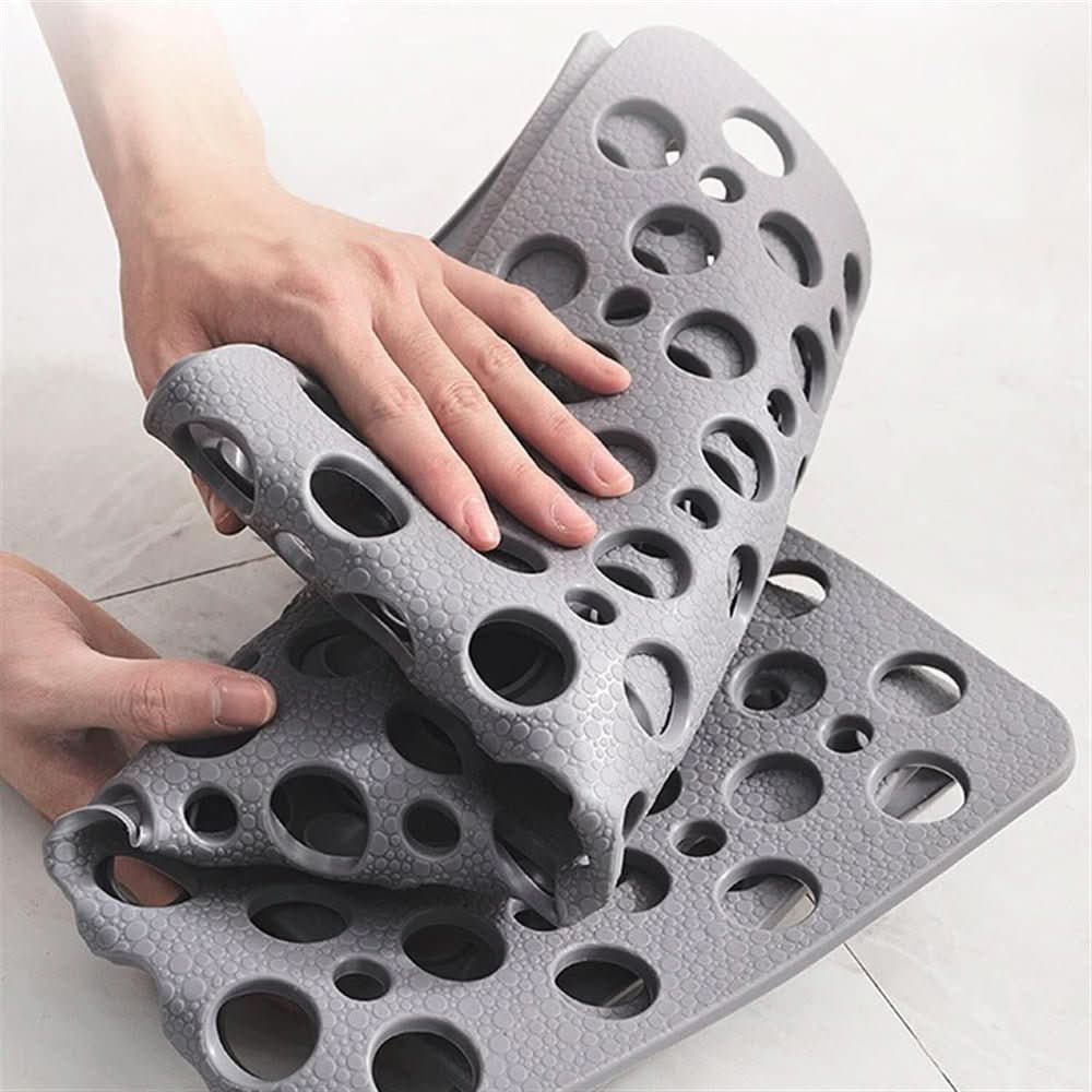 Anti-Slip Shower Mat with Strong Suction Cups – Mildew Resistant Non-Slip Bath Mat for Bathroom and Bathtub Use 10