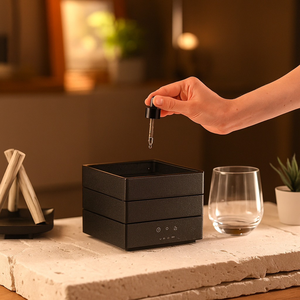 Aroma Diffuser with Flame Effect – Ultrasonic Fragrance Diffuser for Relaxation 3