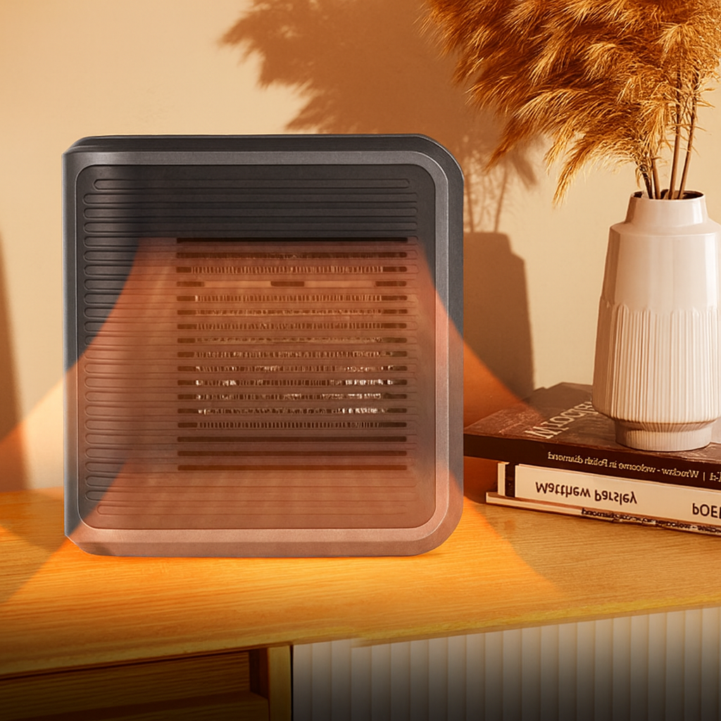 Compact Wall Mounted Electric Heater with Thermostat and Timer – 800W Space-Saving Design for Instant Warmth 7