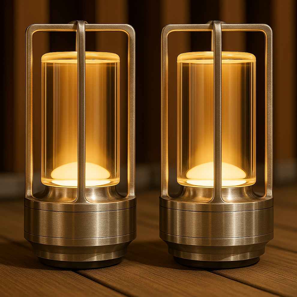 Rechargeable Crystal Lantern – Portable Ambient Light for Indoors & Outdoors