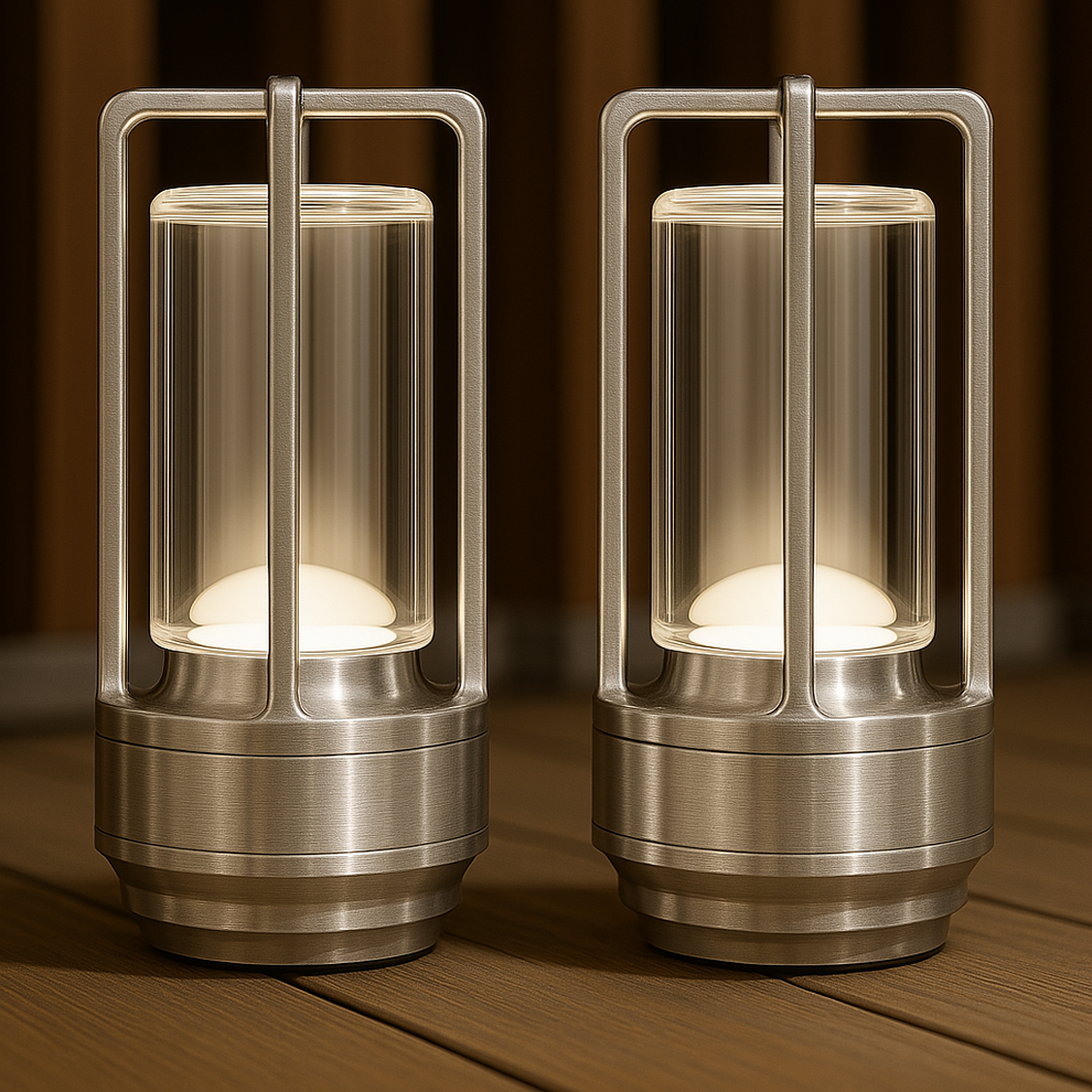 Rechargeable Crystal Lantern – Portable Ambient Light for Indoors & Outdoors