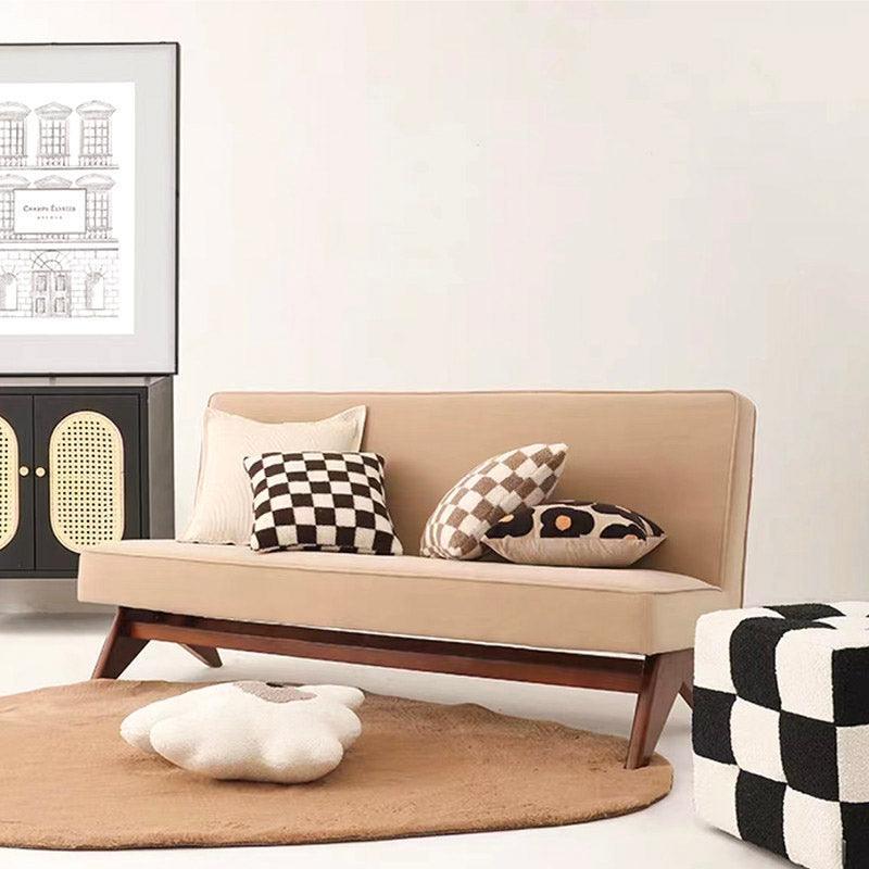 Checkered Cushion Cover in Soft Cotton – Elegant Couch and Sofa Cushion Cover for Stylish Home Decor 4