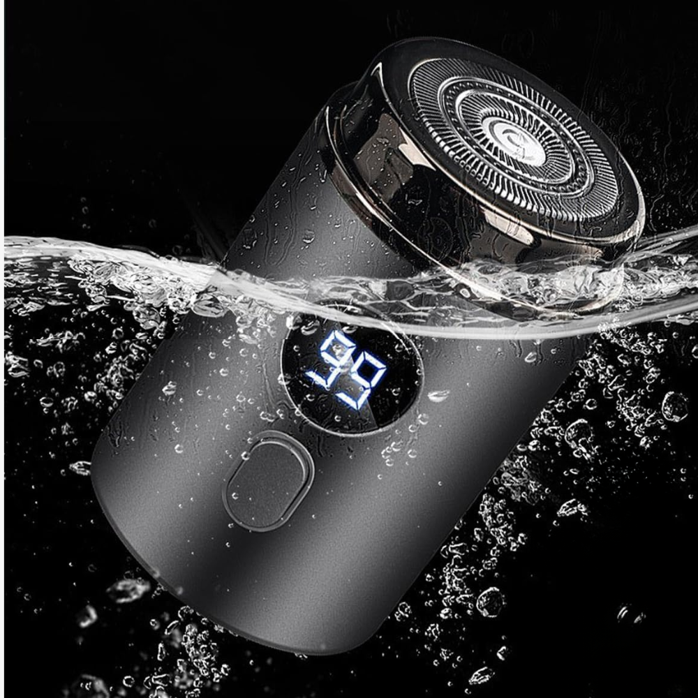 Compact Electric Shaver for Men – Portable Electric Razor with USB Charging and Skin-Friendly Blades 1