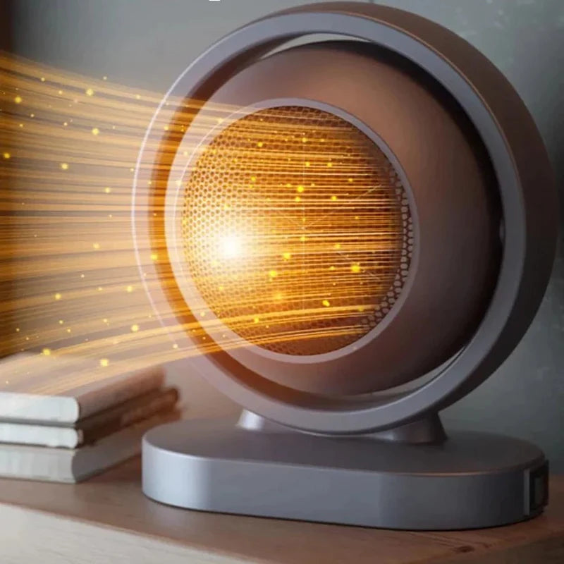 Compact Electric Space Heater – Fast Heating Mini Portable Heater for Home and Office, Quiet Operation, 2 Seconds Warm-Up 1