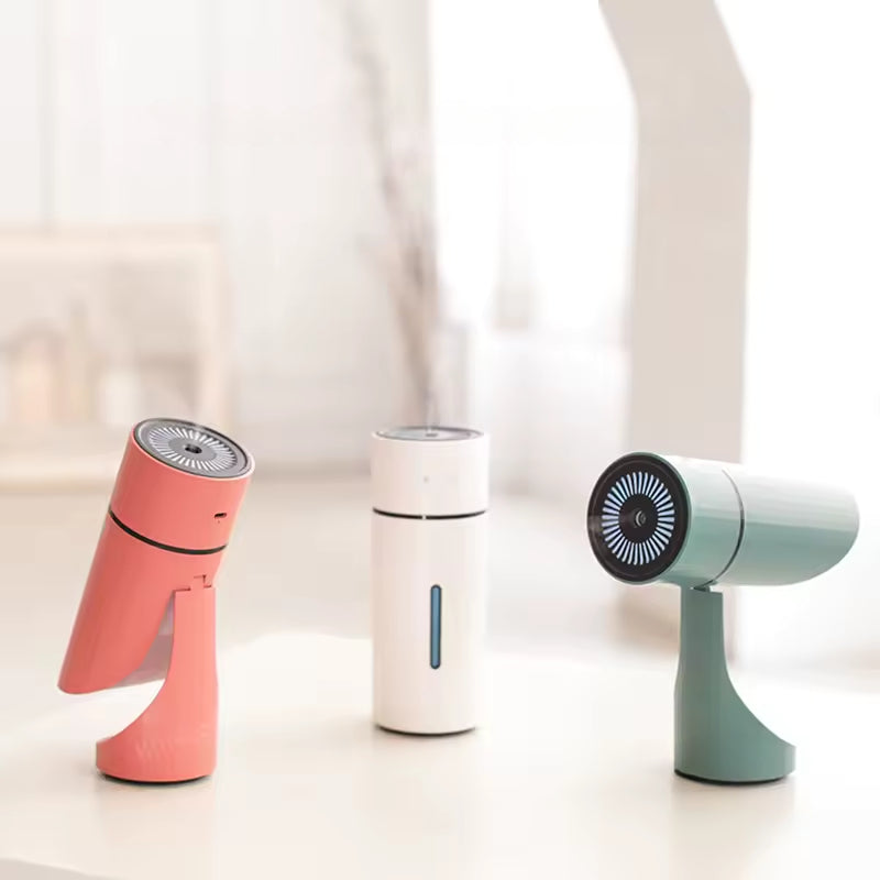 Compact Ultrasonic Cool Mist Humidifier for Bedroom with LED Light – Portable Air Humidifier for Home and Travel 1