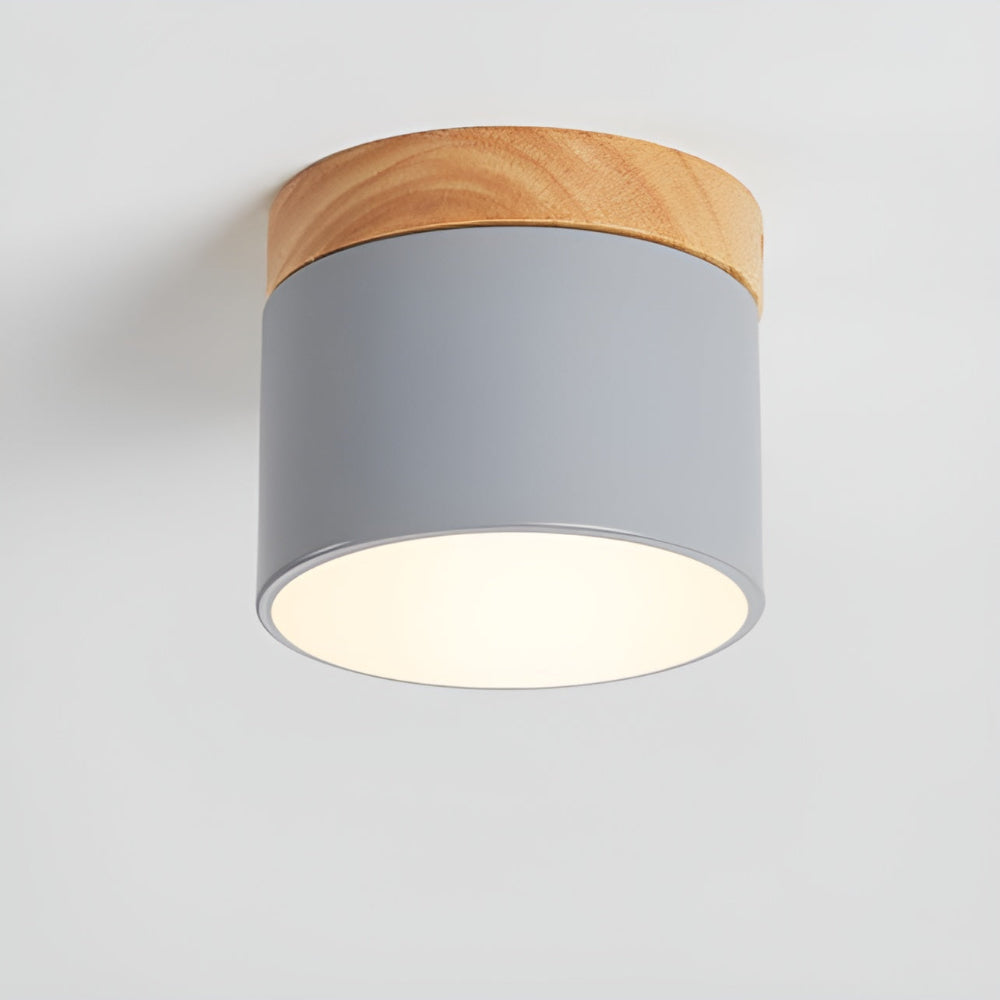 Contemporary LED Ceiling Light Fixture with Nordic Design – Soft Warm Illumination for Modern Spaces 12