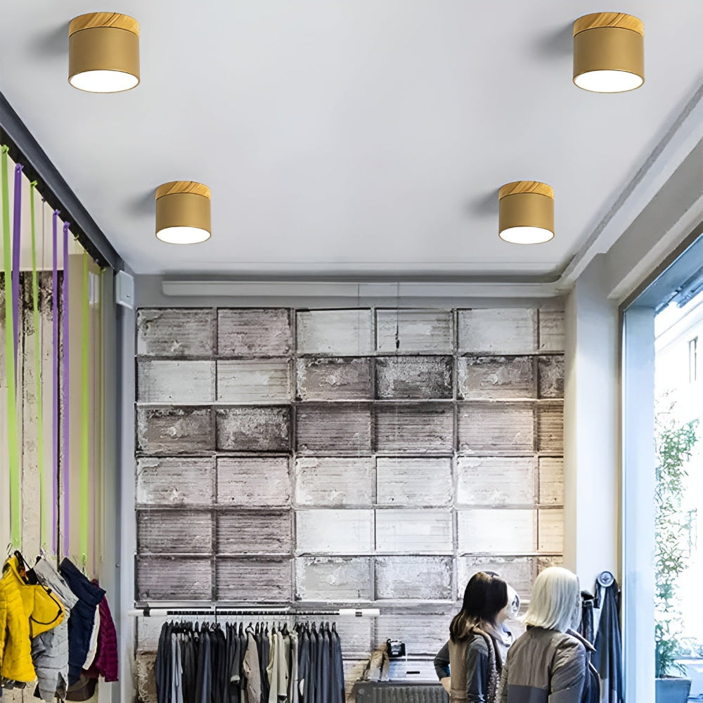 Contemporary LED Ceiling Light Fixture with Nordic Design – Soft Warm Illumination for Modern Spaces 5