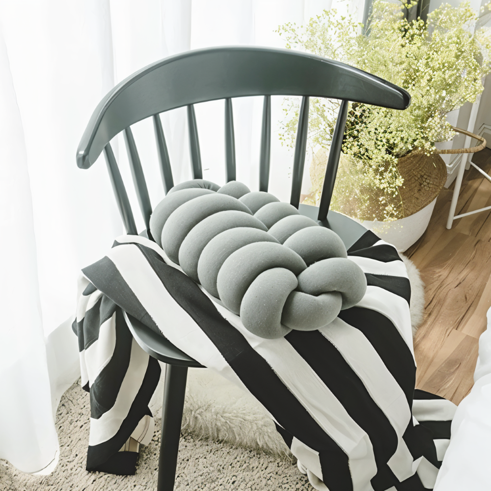 Cotton Knitted Decorative Cushion Cover for Couch - Vibrant Accent Pillow with Eye-Catching Design and Comfortable Filling 5