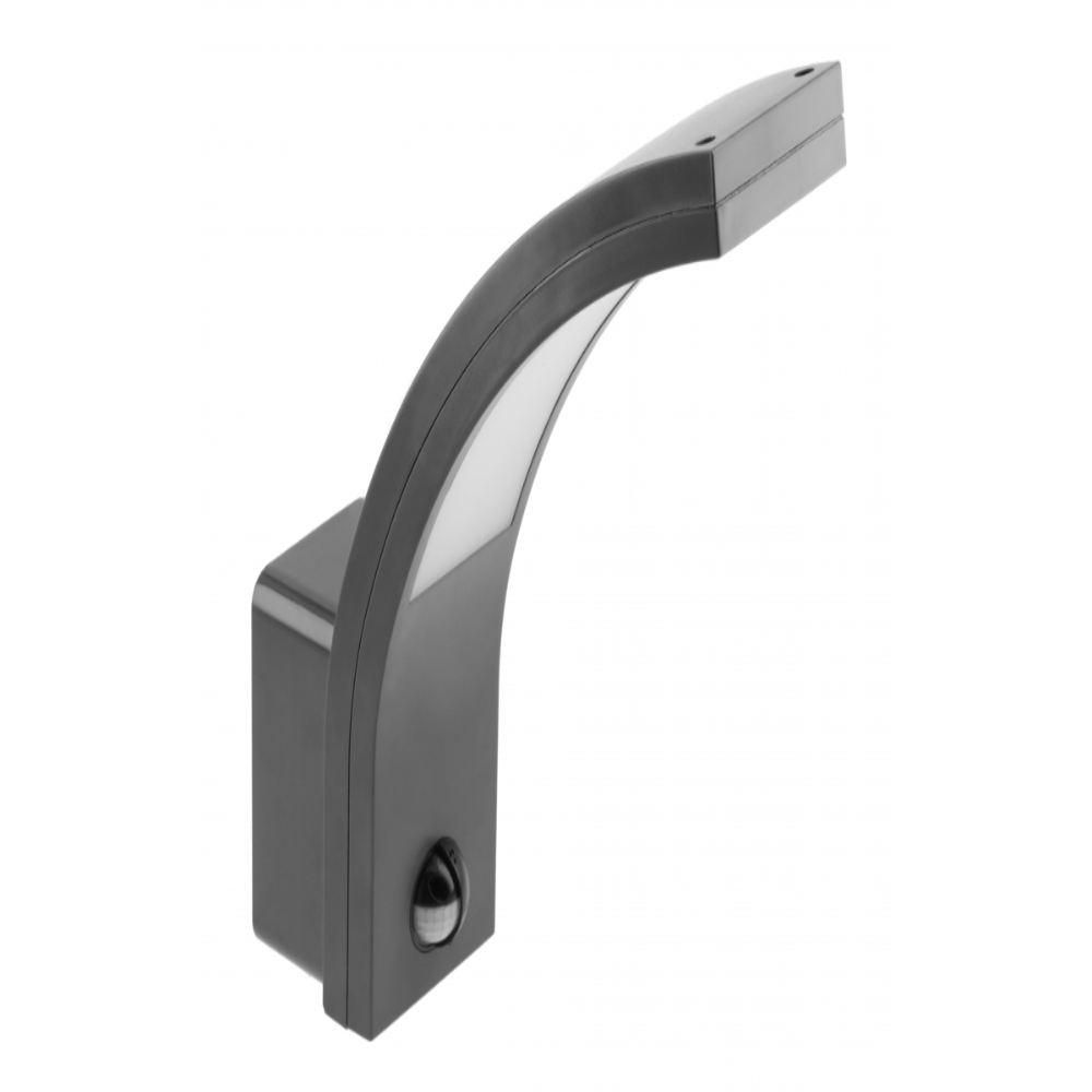 Gray metal bracket on a white background