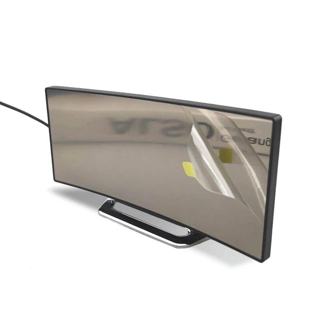 Curved LED Digital Alarm Clock with Adjustable Brightness and Night Mode – Modern Design for Home and Office 1