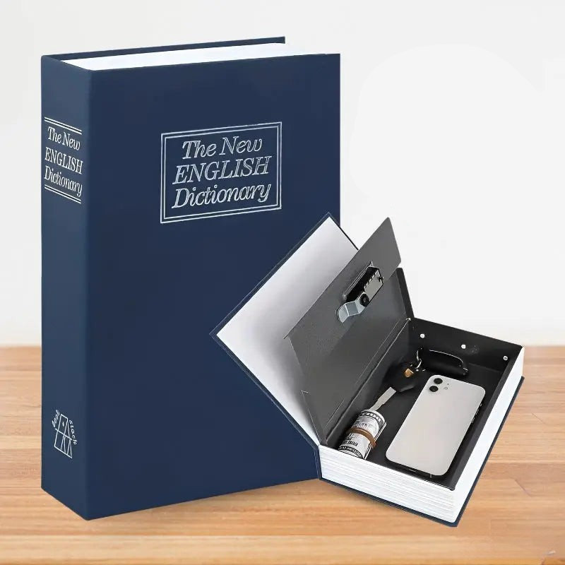 Dictionary Safe for Discreet Storage - Secure Hiding Place for Valuables 0