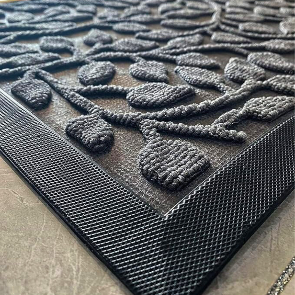 Elegant Natural Doormat – Durable Outdoor Mat with Non-Slip Bottom for Front Door and Indoor Use 2
