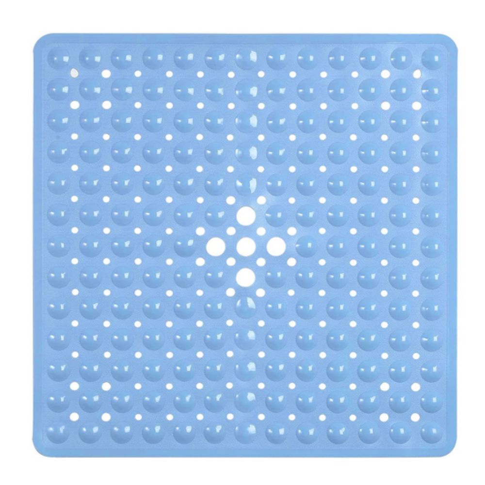 Elegant Non-Slip Bath Mat – Soft PVC Shower Rug with Modern Design for Safe and Comfortable Bathroom Use, 53 x 53 cm 4