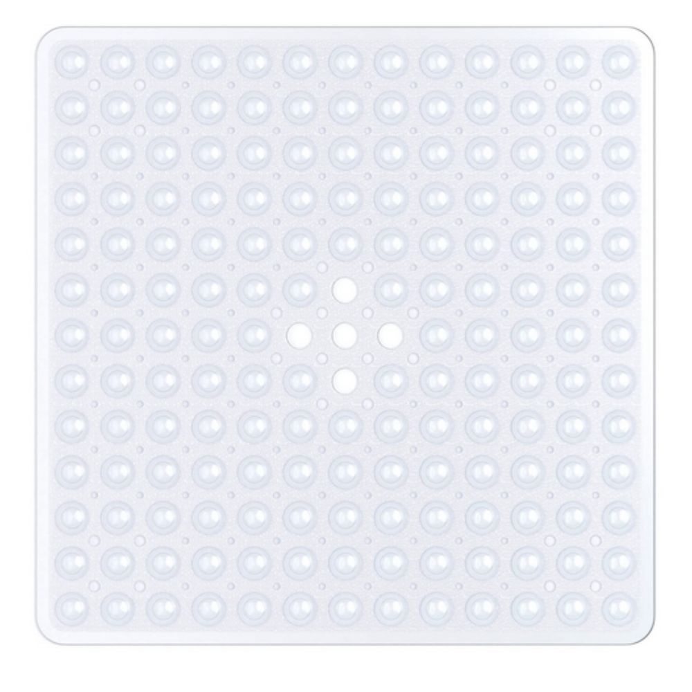 Elegant Non-Slip Bath Mat – Soft PVC Shower Rug with Modern Design for Safe and Comfortable Bathroom Use, 53 x 53 cm 7