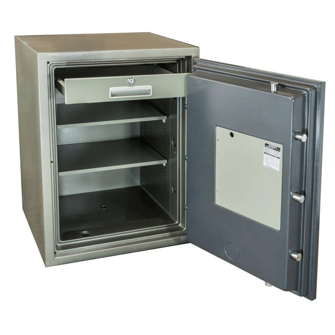 Hayman FV-288E FlameVault 2 Hour Fire Safe with the door opened