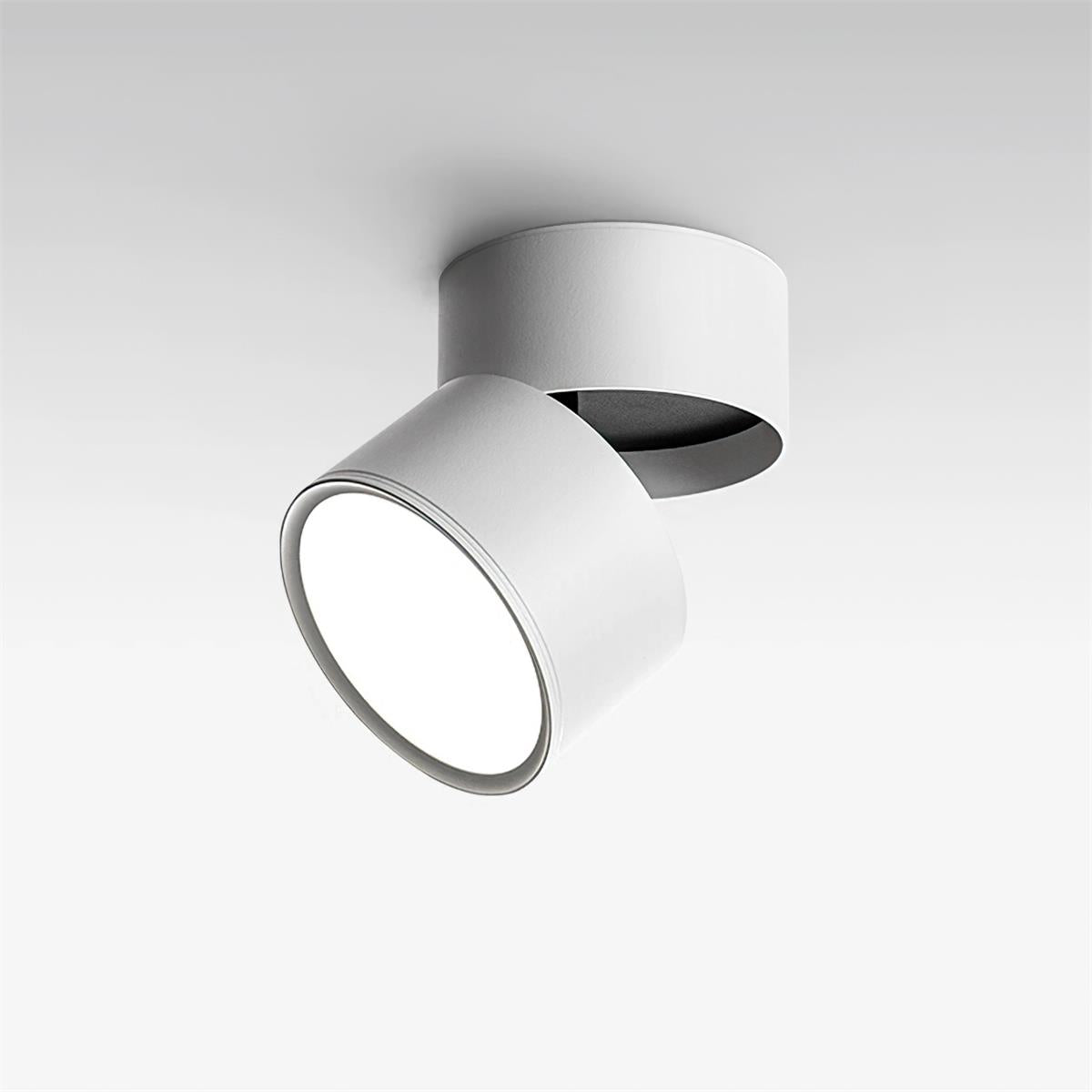 Modern ceiling light fixture on a white background