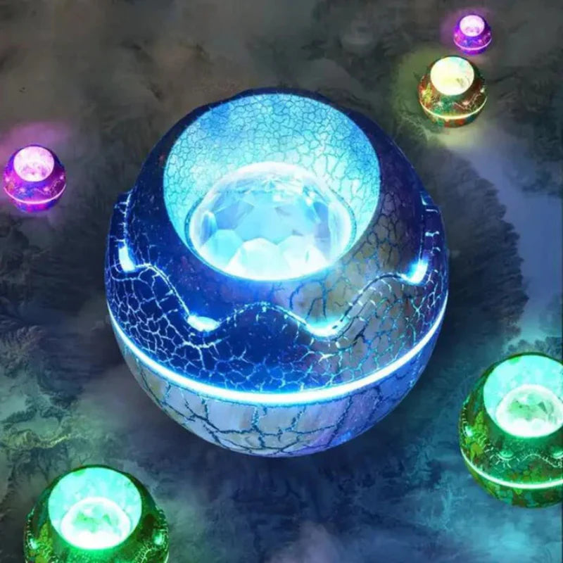 Galaxy Projector with Bluetooth Speaker – 14 Color Modes, Adjustable Brightness, Remote Control, Unique Galactic Egg Design 7