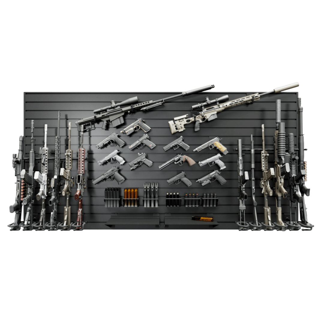 Hold Up Gun Wall Display Package HD107